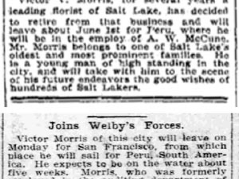 MORRIS IN PERU