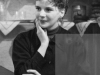 BARMAID AL POLISHES SERVICE CLUB IN GLASGOW 1955